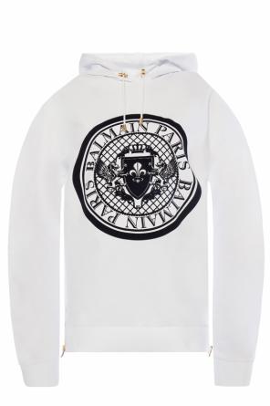 Bluza z kapturem z nadrukiem, zdjęcie 1 Bluza z kapturem z nadrukiem od Balmain